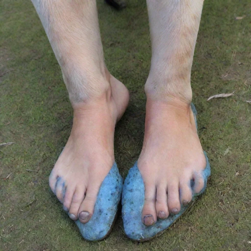 bluey heeler feet