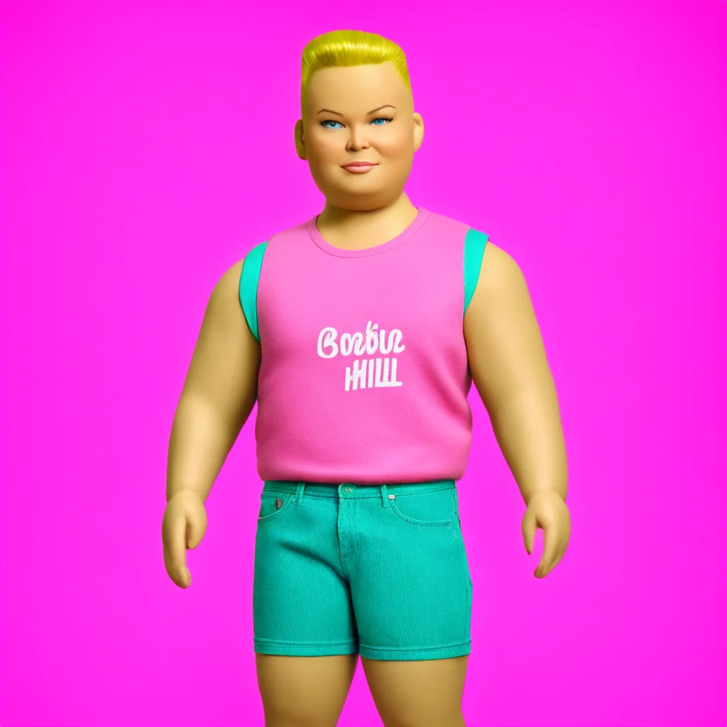 aibobby hill as barbie doll  good looking trending fantastic 1