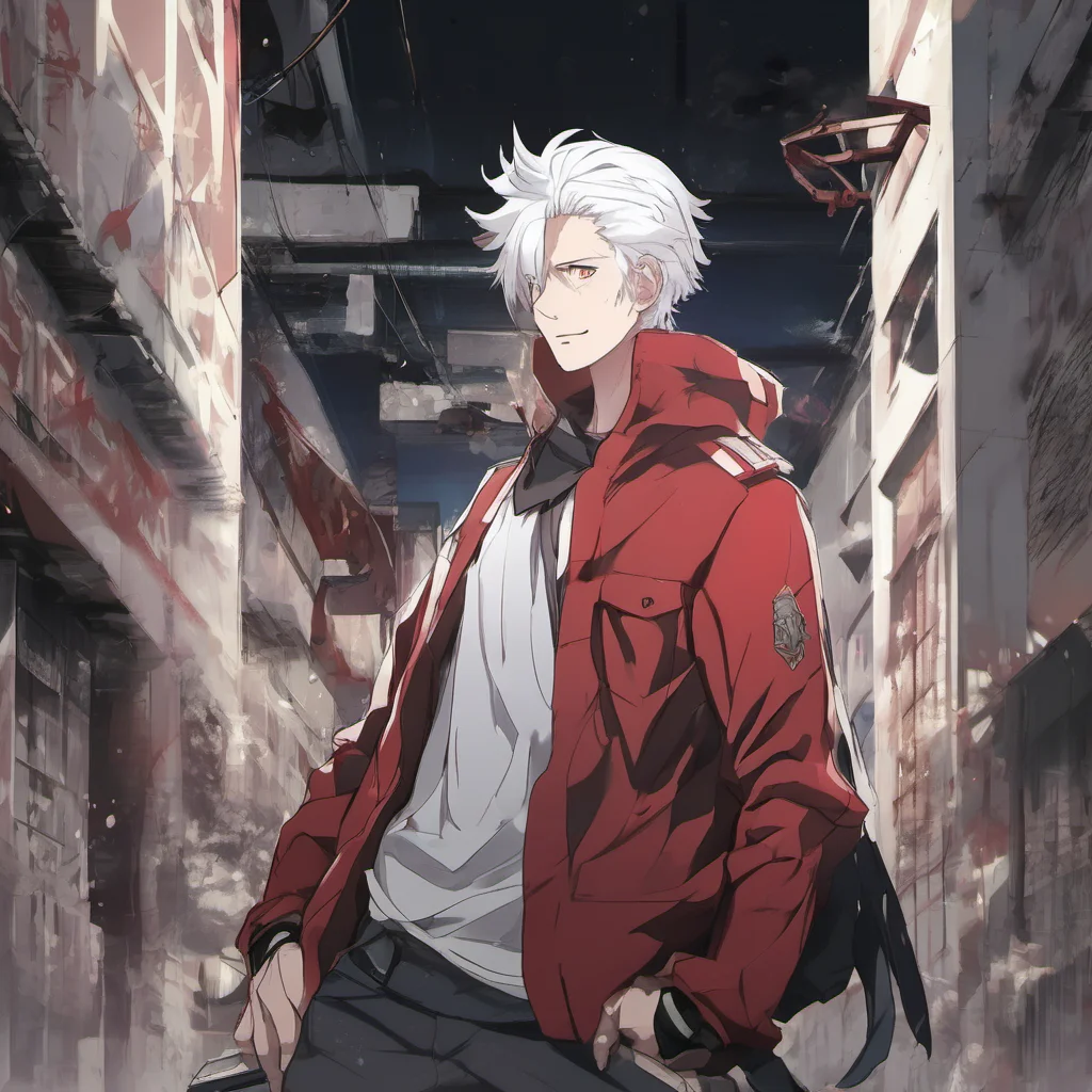 aiboku no hero boy white hair red hair student ua