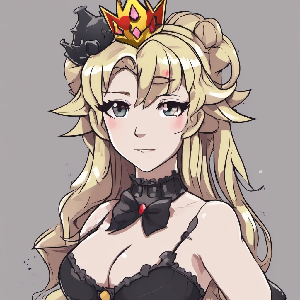 bowsette anime style