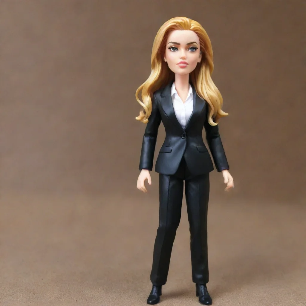 boxed action figure of amber heard in a suit in court with accessories bootleg cheap chinese knock offs toys r us 35mm
