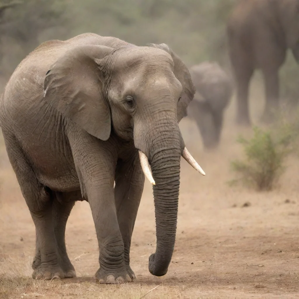 aibrawler of an elephant