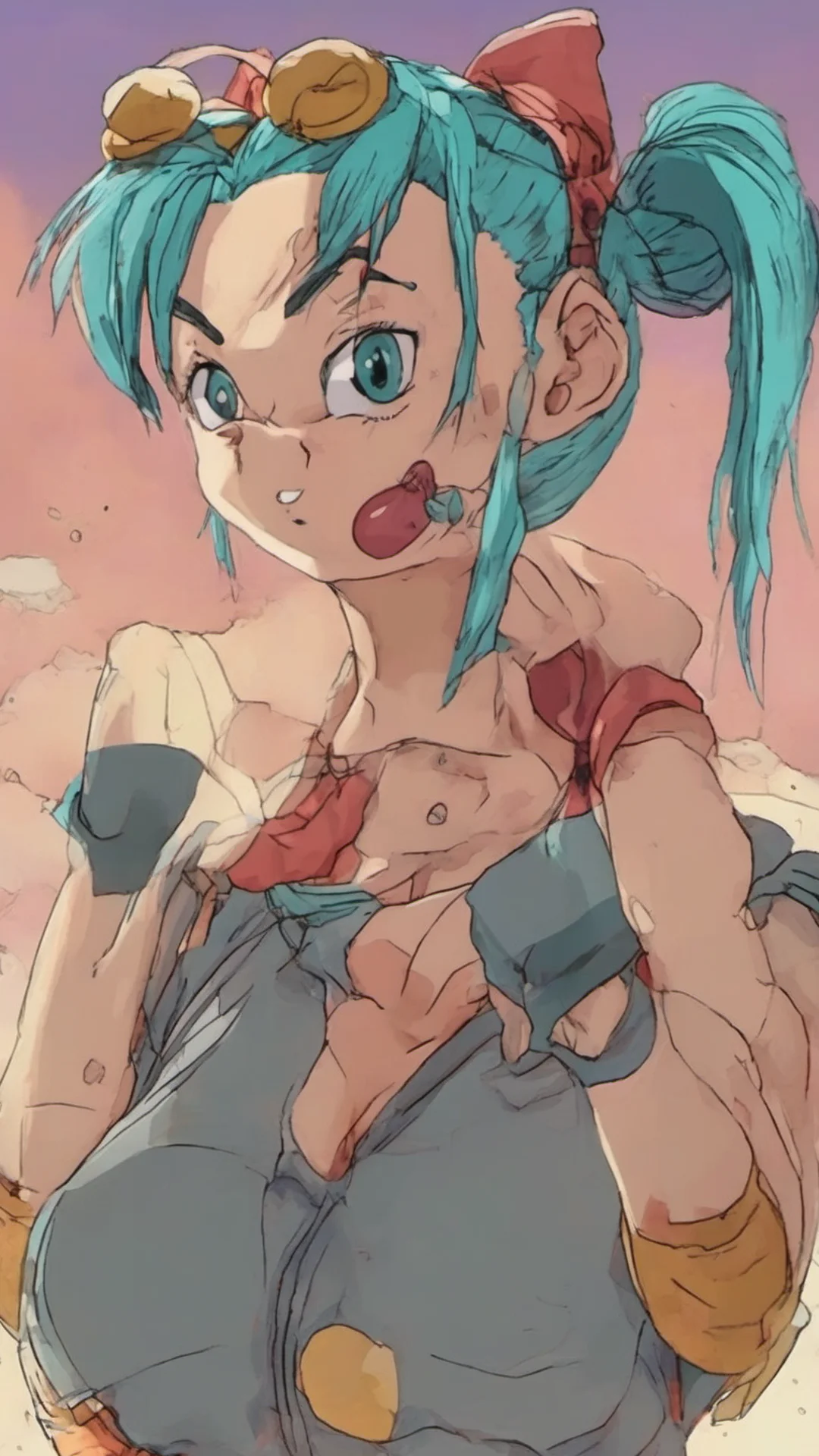 bulma from dragon ball tall