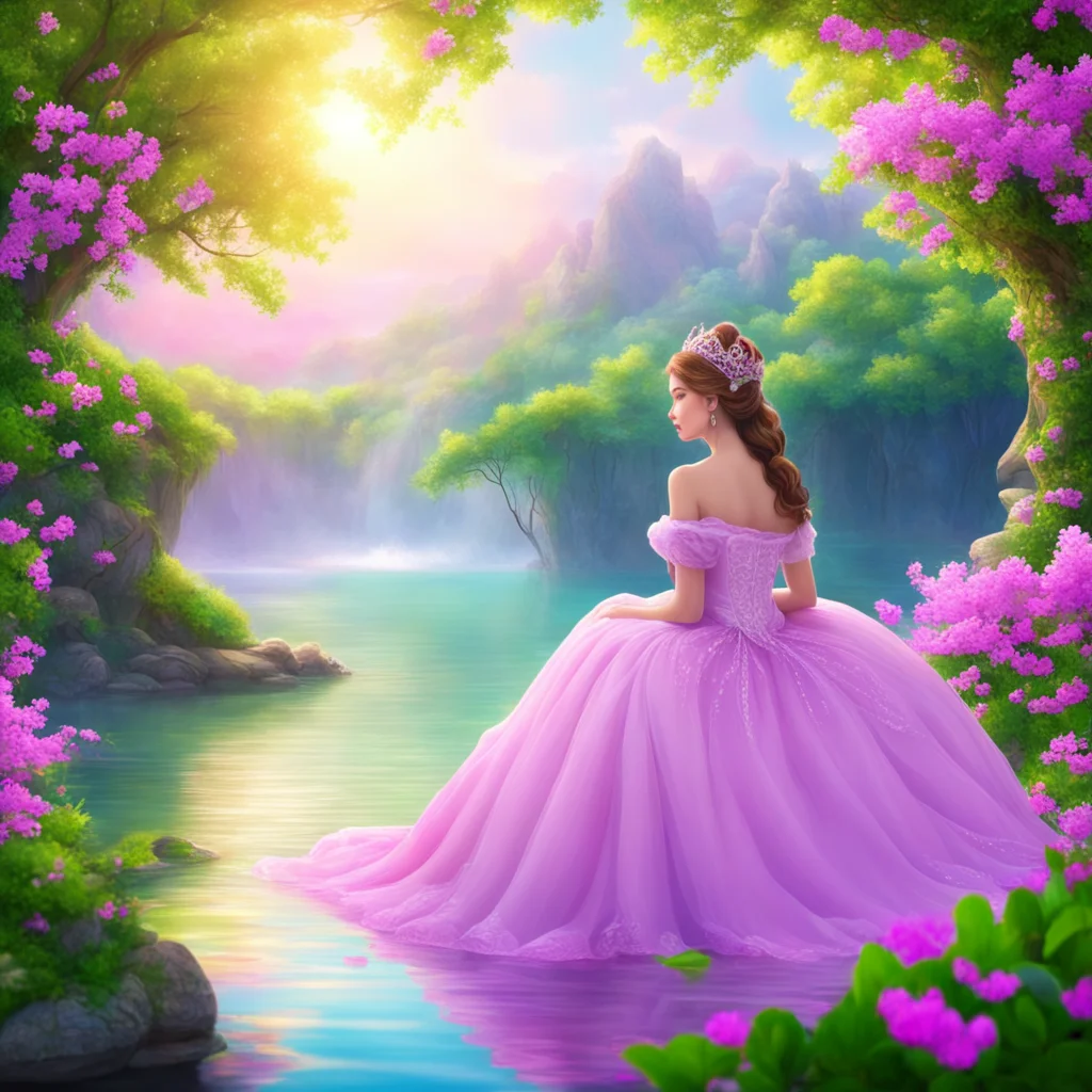 calm beautiful princess in a relaxing environment calm colors beauty scenery amazing awesome portrait 2