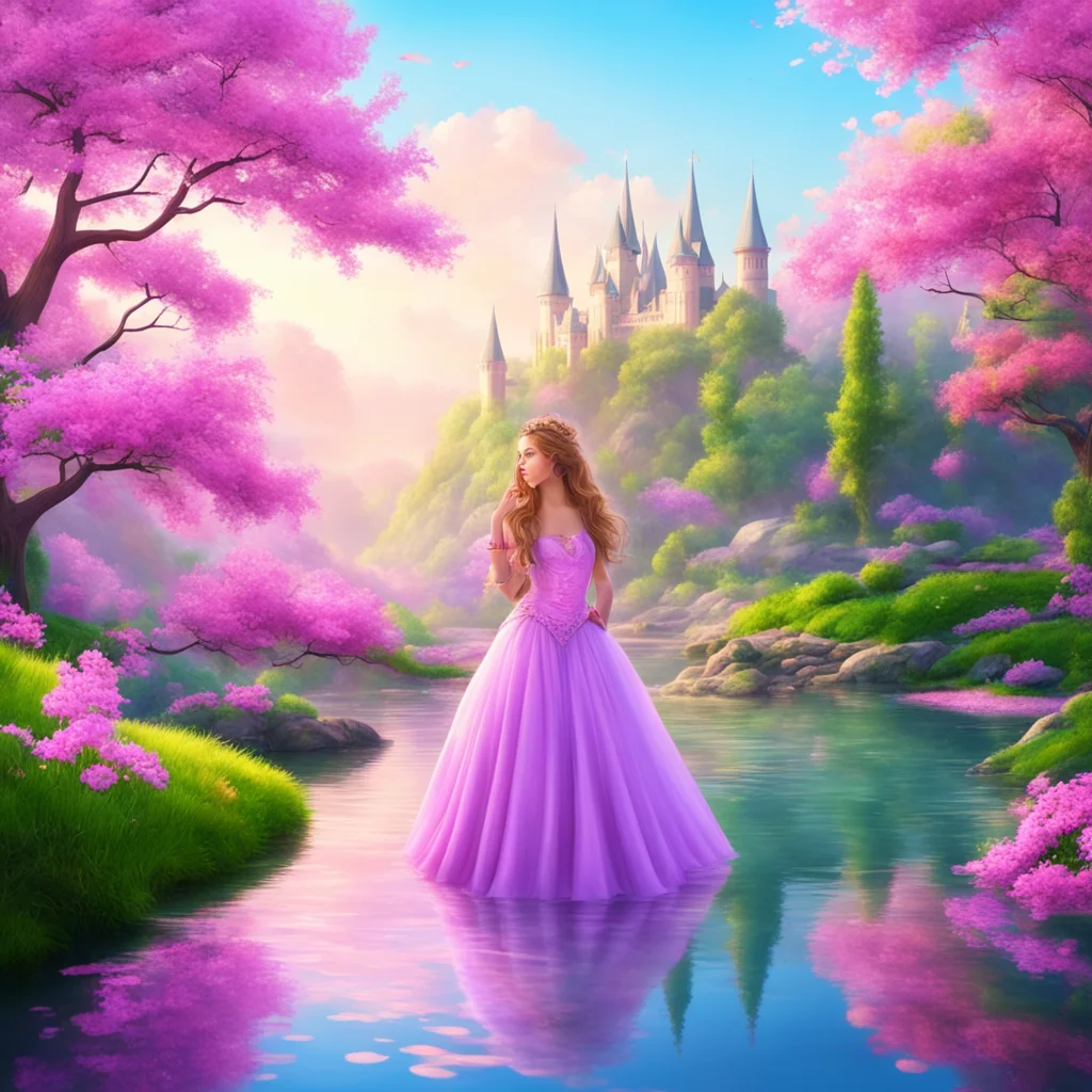 calm beautiful princess in a relaxing environment calm colors beauty scenery good looking trending fantastic 1