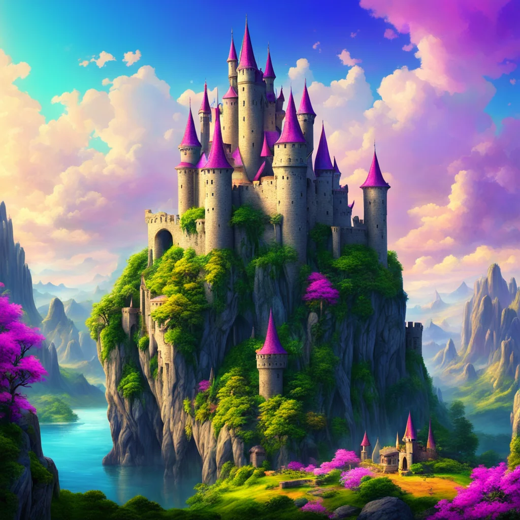 castle epic standing tall colorful world fantasy good looking trending fantastic 1