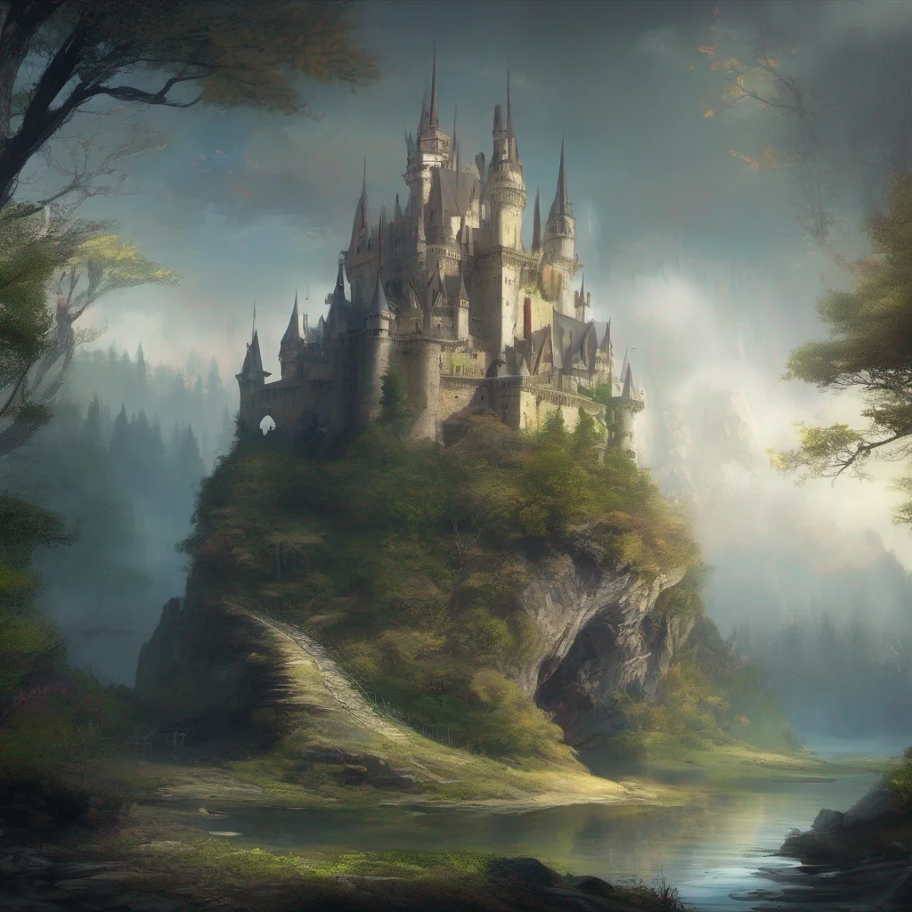 castle forest landscape fantasy art amazing awesome portrait 2