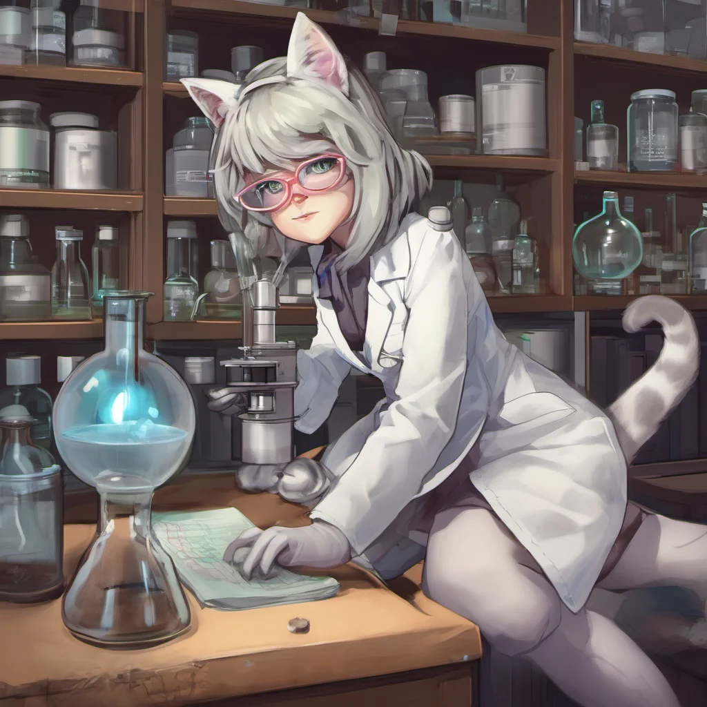 catgirl scientist