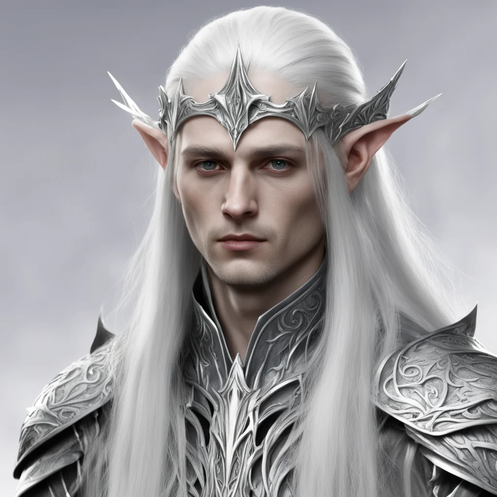 aiceleborn with silver wood elf circlet amazing awesome portrait 2