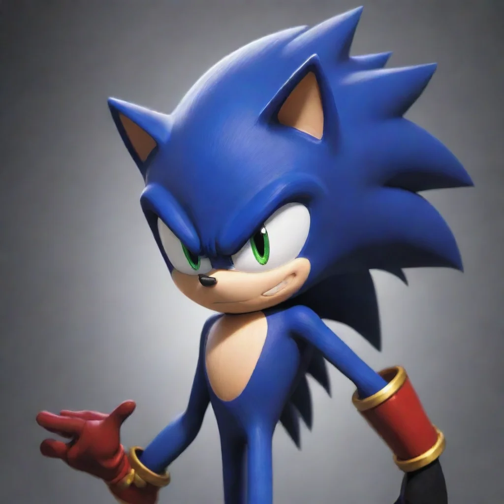 character portrait A flash occurs and Shadow appears He looks around Shadow seemed to look taller and slightly different Ugh Prime Sonic looks at Shadow surprised by his sudden appearance and differ