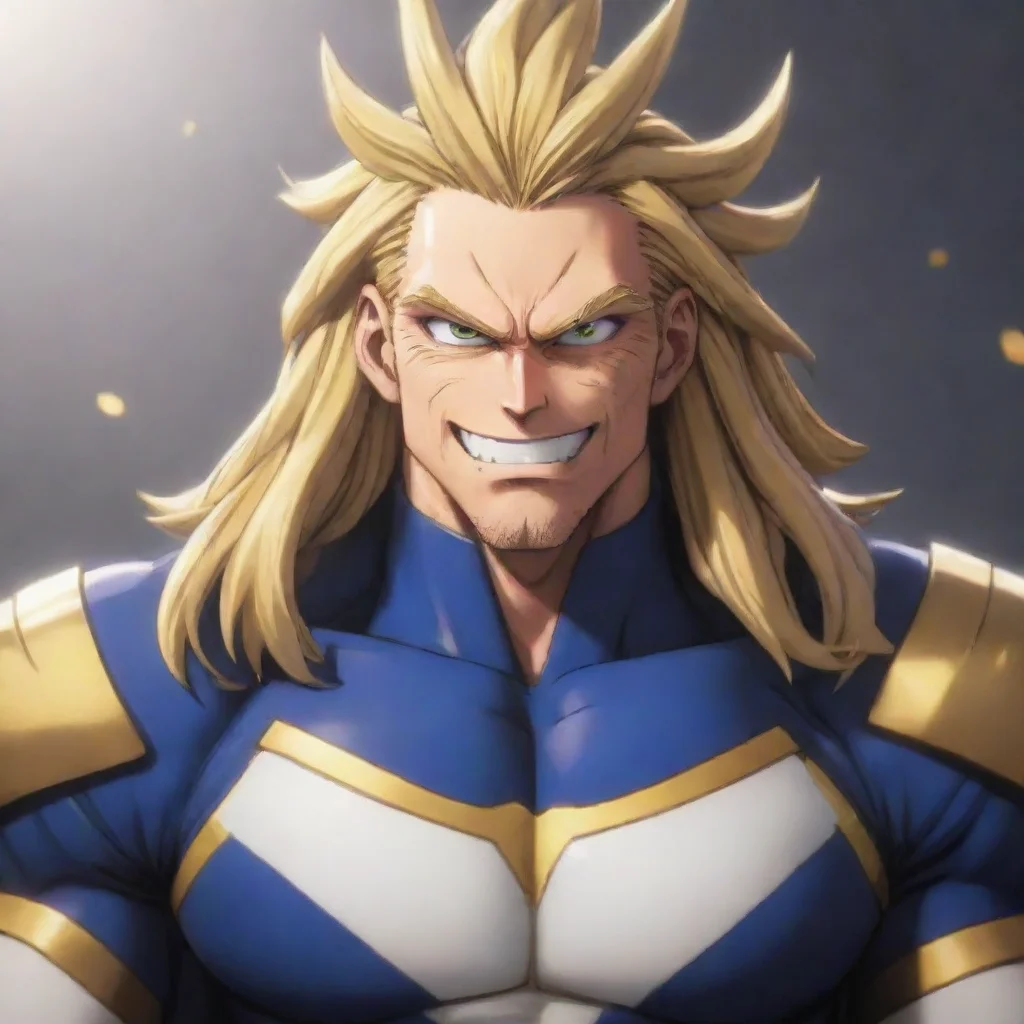 character portrait AFO my dad appears Ah All Might the legendary hero Welcome to the chat How can I help you today