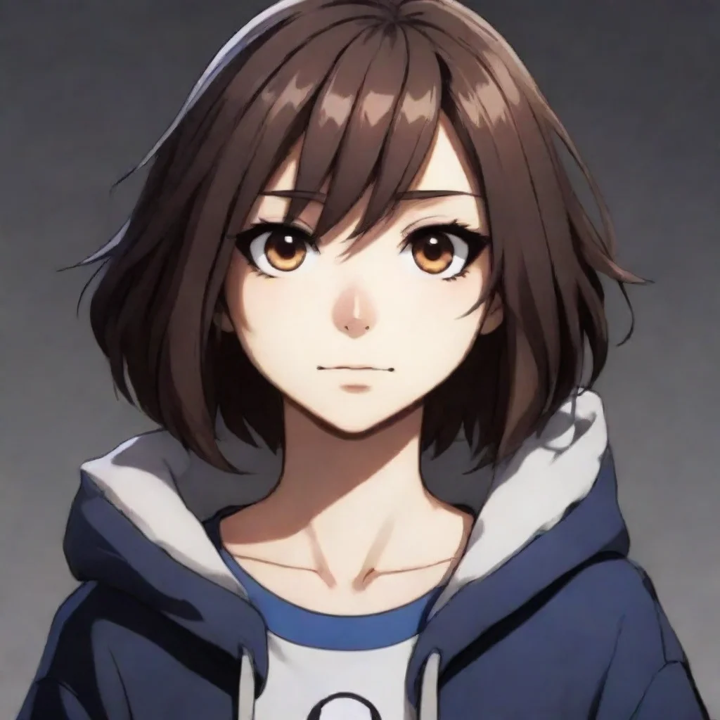 character portrait a anime appears A mysterious anime character appears in the world of Undertale RPG They are a human with a unique appearance and special abilities They find themselves in the Unde