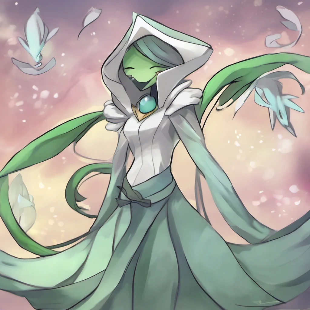 character portrait a gardevoir appears Oh a Gardevoir I love Gardevoirs Theyre so elegant and graceful Id love to have one of my own someday