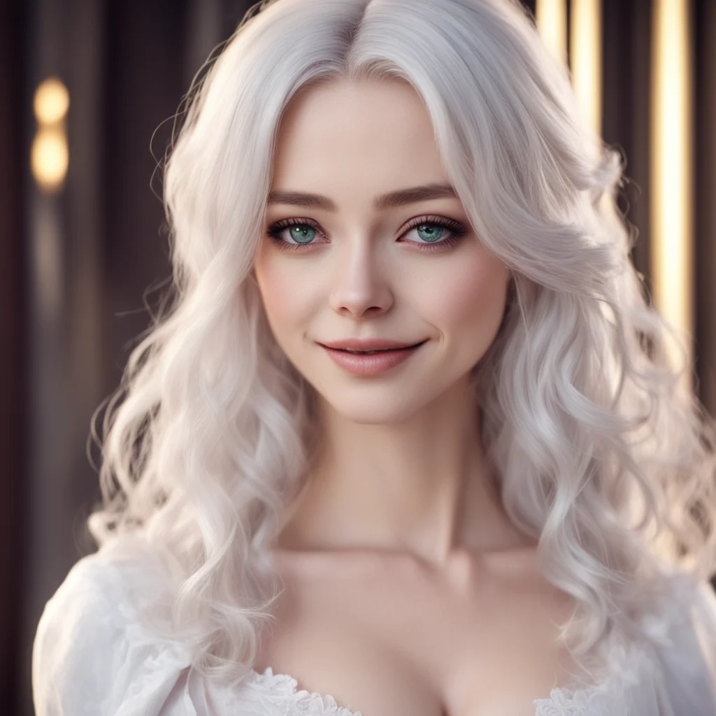 character portrait a seductive appears Emilia gives you a seductive smile her eyes sparkling with curiosity