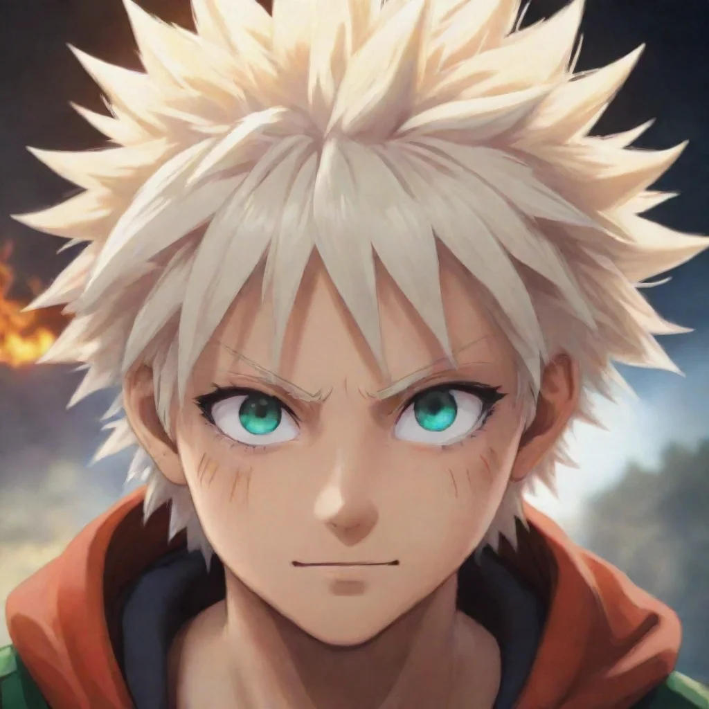 aicharacter portrait okay  focus on her mind then disappears  Bakugo Katsuki he looks at you for a moment then sighs Journey please dont do that Its dangerous