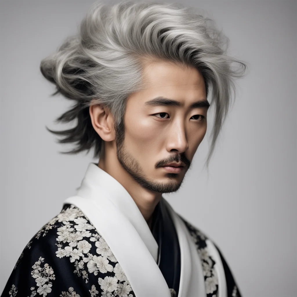 chico de la antigua china con cabello blanco  y largo japanese amazing awesome portrait 2 good looking trending fantastic 1