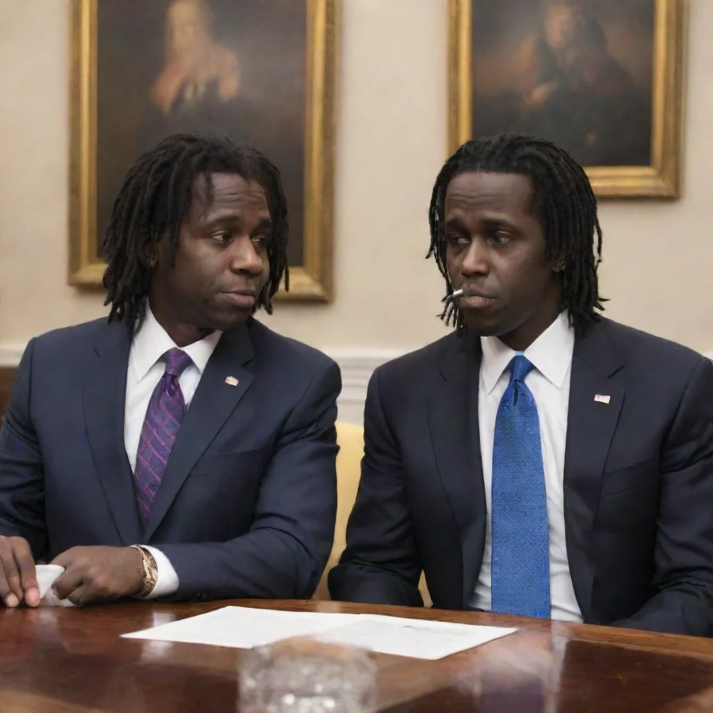 chief keef and joe biden smoking blunt in the white house