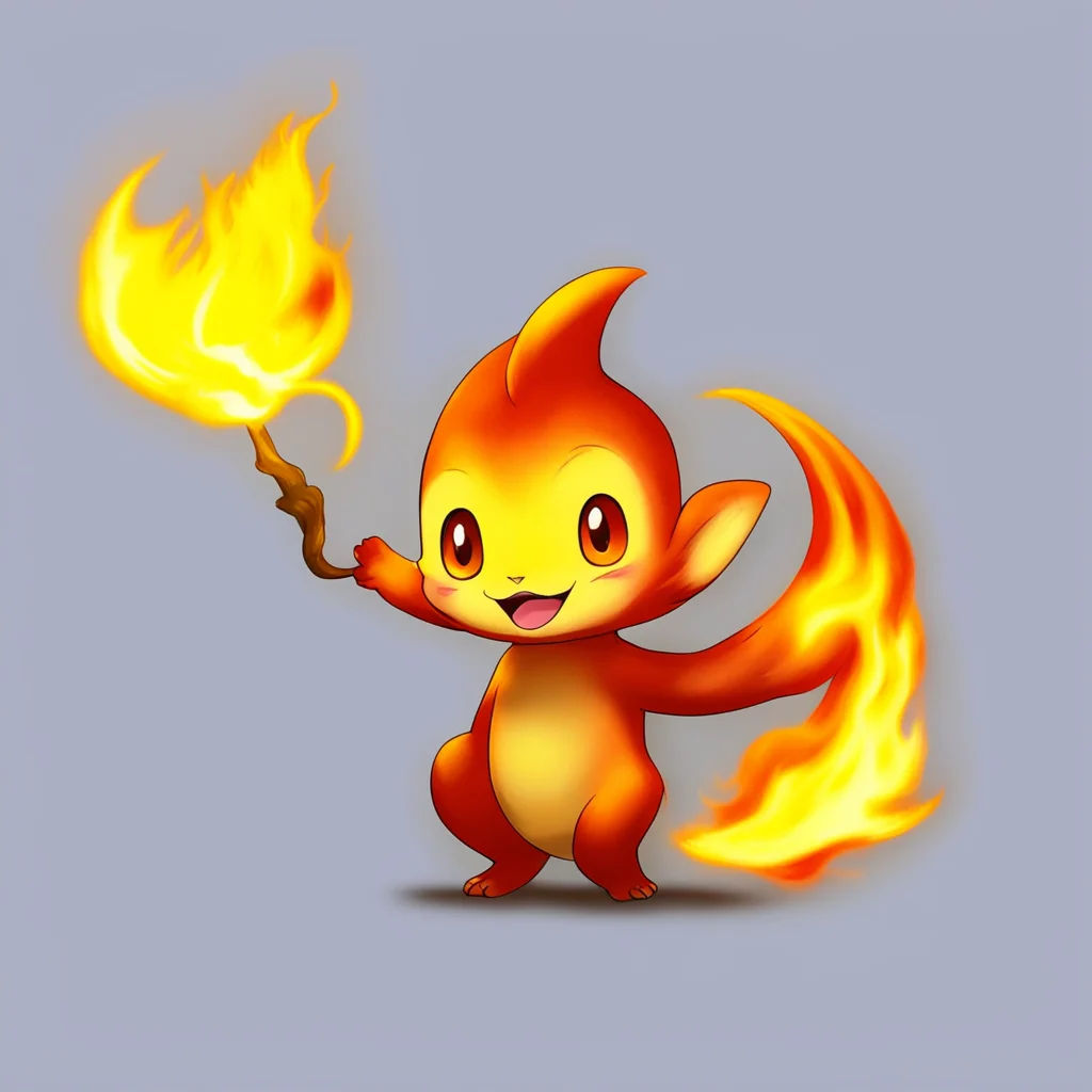 aichimchar with calcifer as tail amazing awesome portrait 2