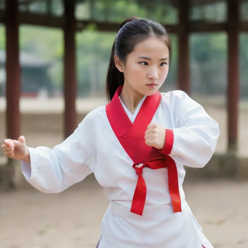 aichinese martial arts girl