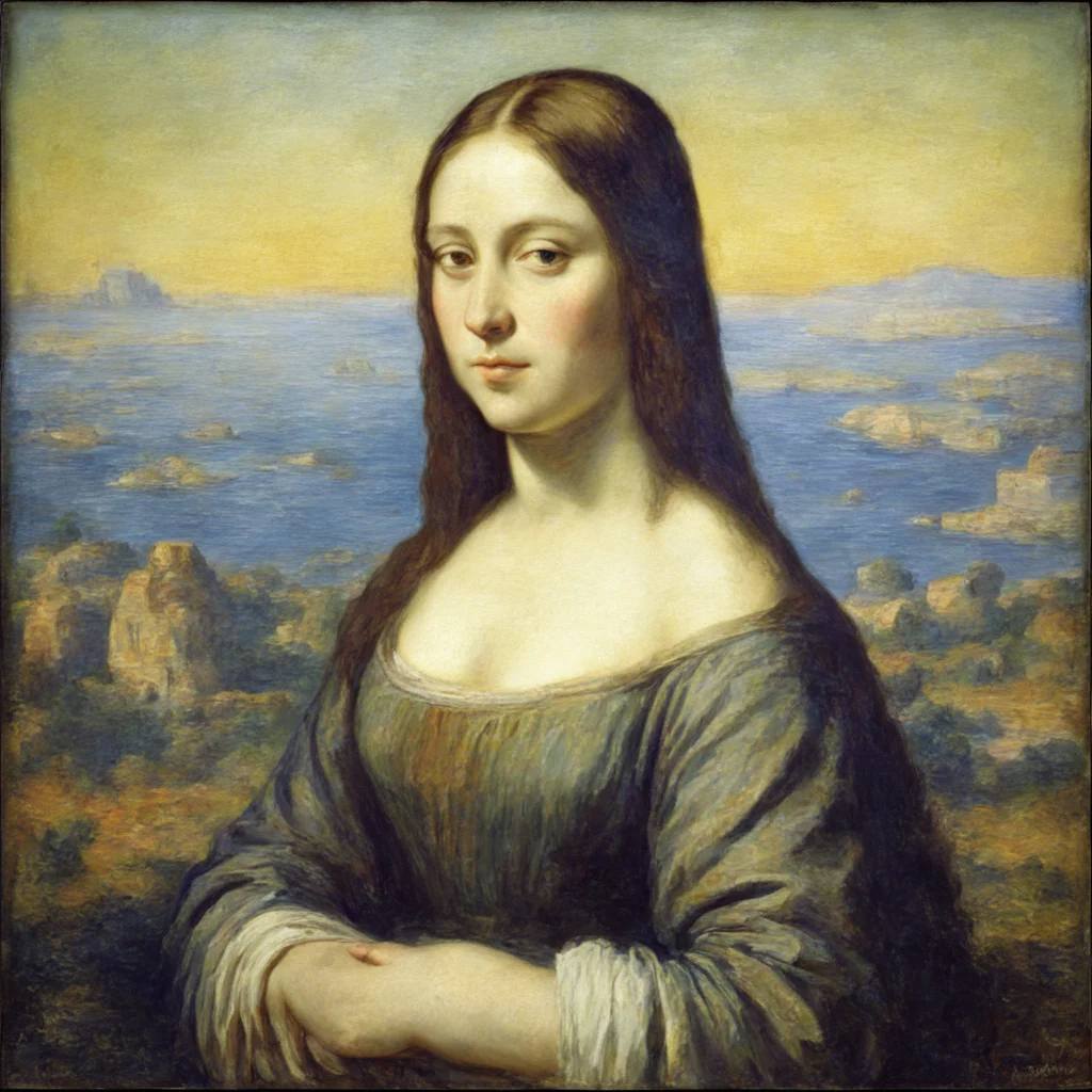 aiclaude monet mona lisa amazing awesome portrait 2 amazing awesome portrait 2