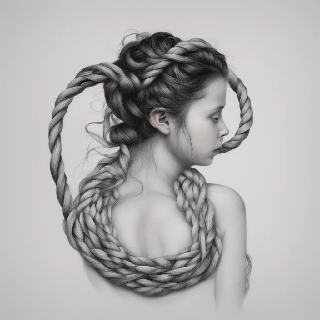 coiling girl amazing awesome portrait 2