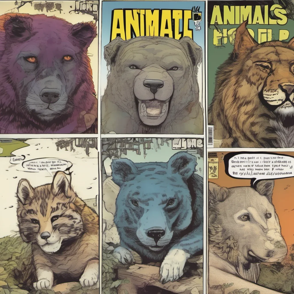 aicomic book%2Canimals good looking trending fantastic 1