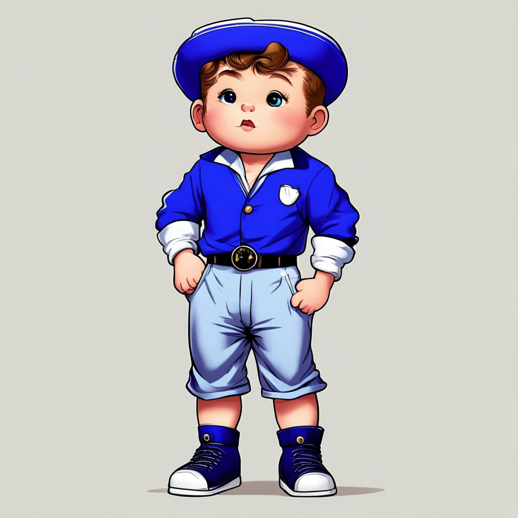 comic book a cute little guy in sailor suit and pants good looking trending fantastic 1