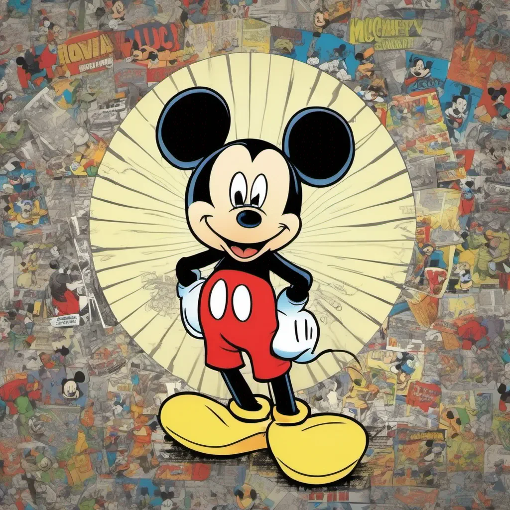 comic book mickey mouse amazing awesome portrait 2