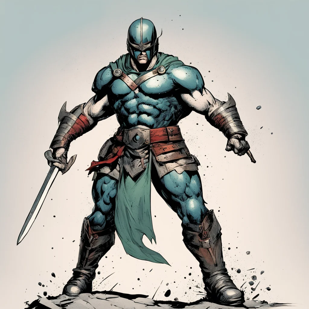comic book warrior amazing awesome portrait 2