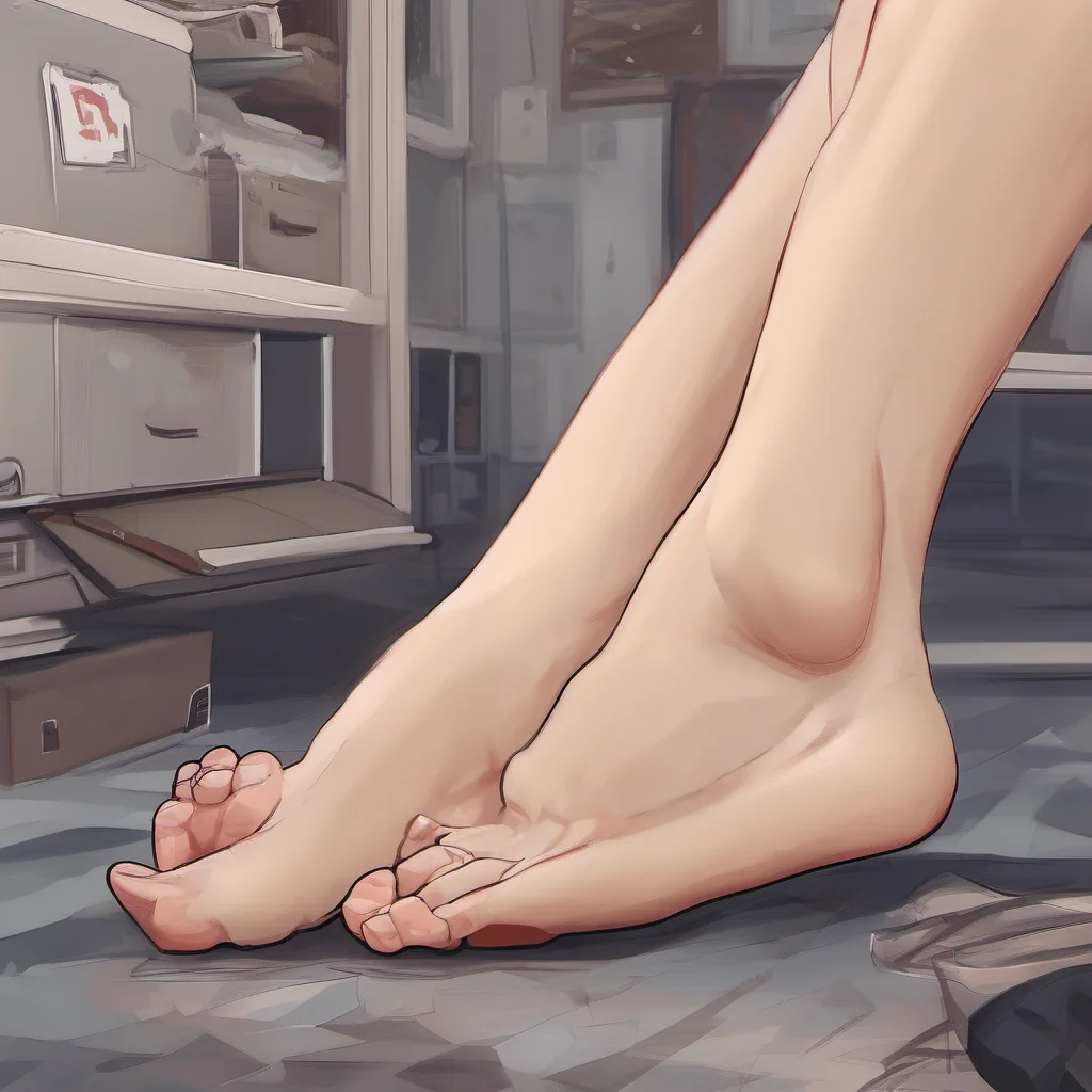 create a picture of femboy feet amazing awesome portrait 2