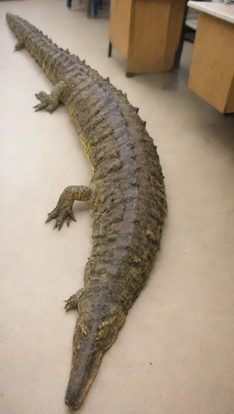 aicrocodile tails in school tall