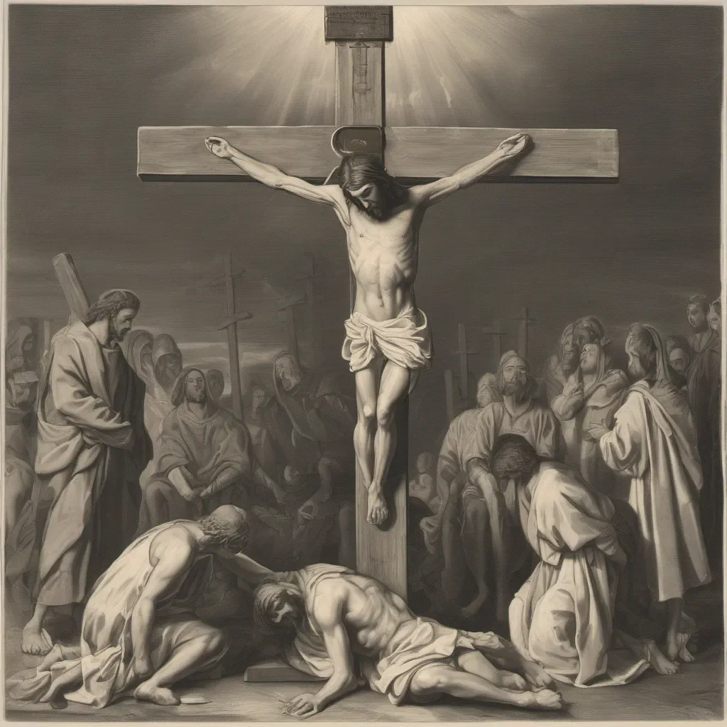 crucification of jesus confident engaging wow artstation art 3