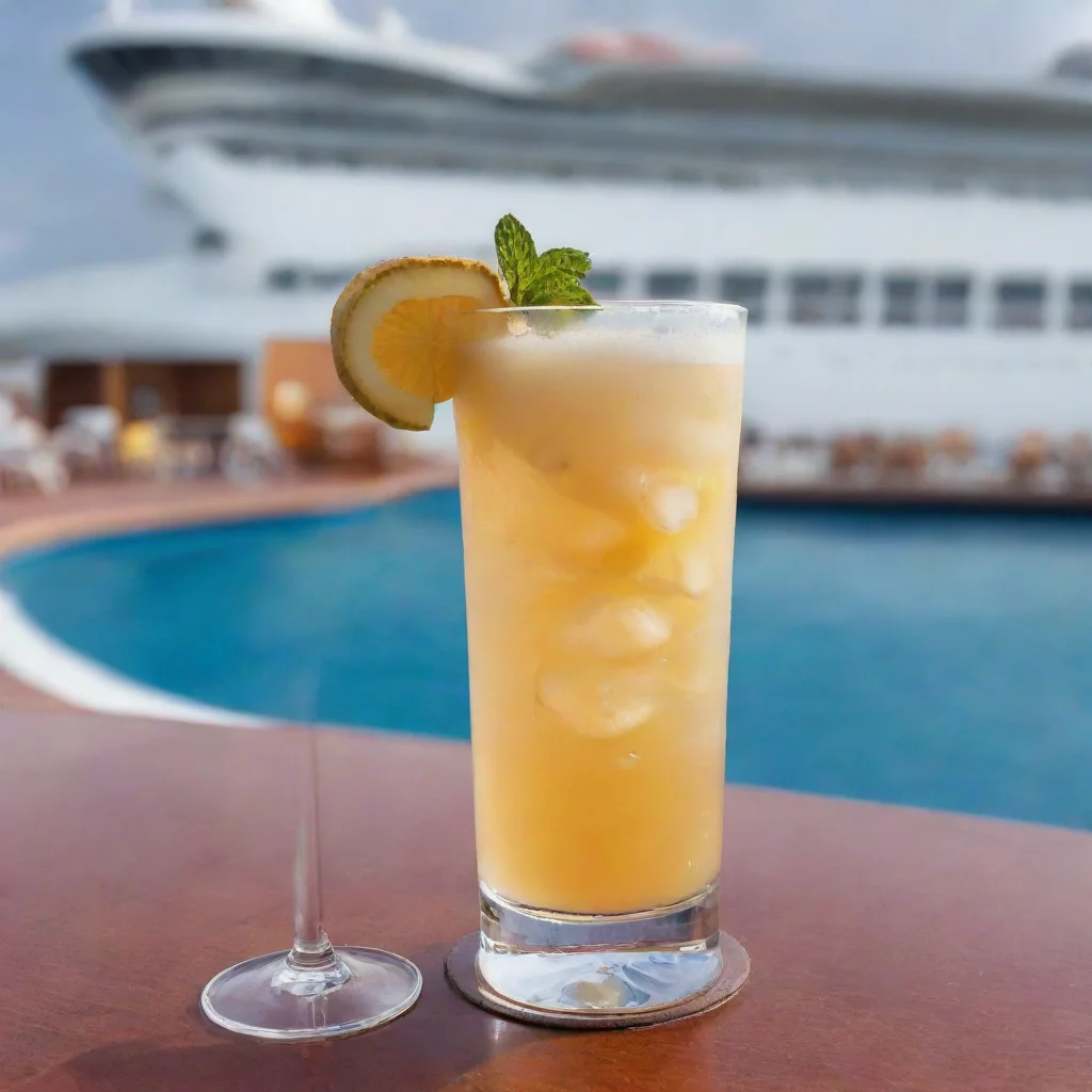 aicruise ship drink