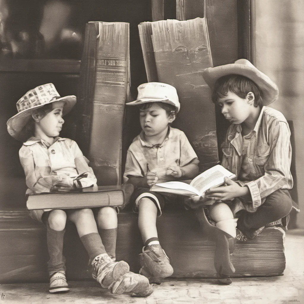 aicuatro ni%C3%B1os y un libro good looking trending fantastic 1