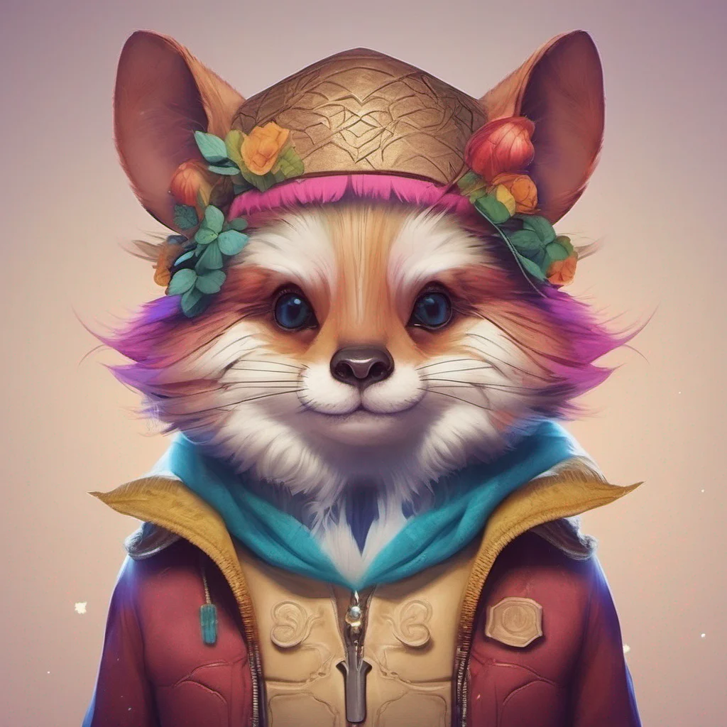 cute animal character portrait adorable fantasy colorful confident engaging wow artstation art 3