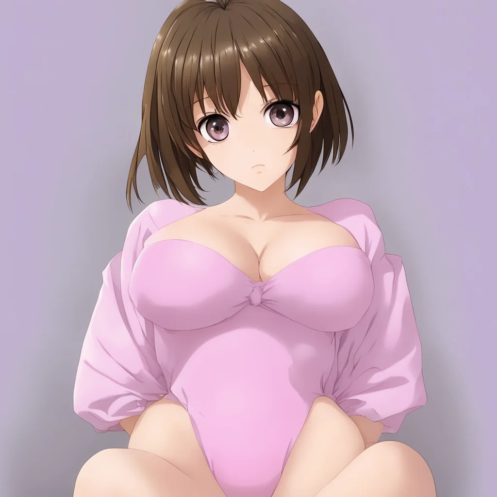 cute anime girl with big bobs
