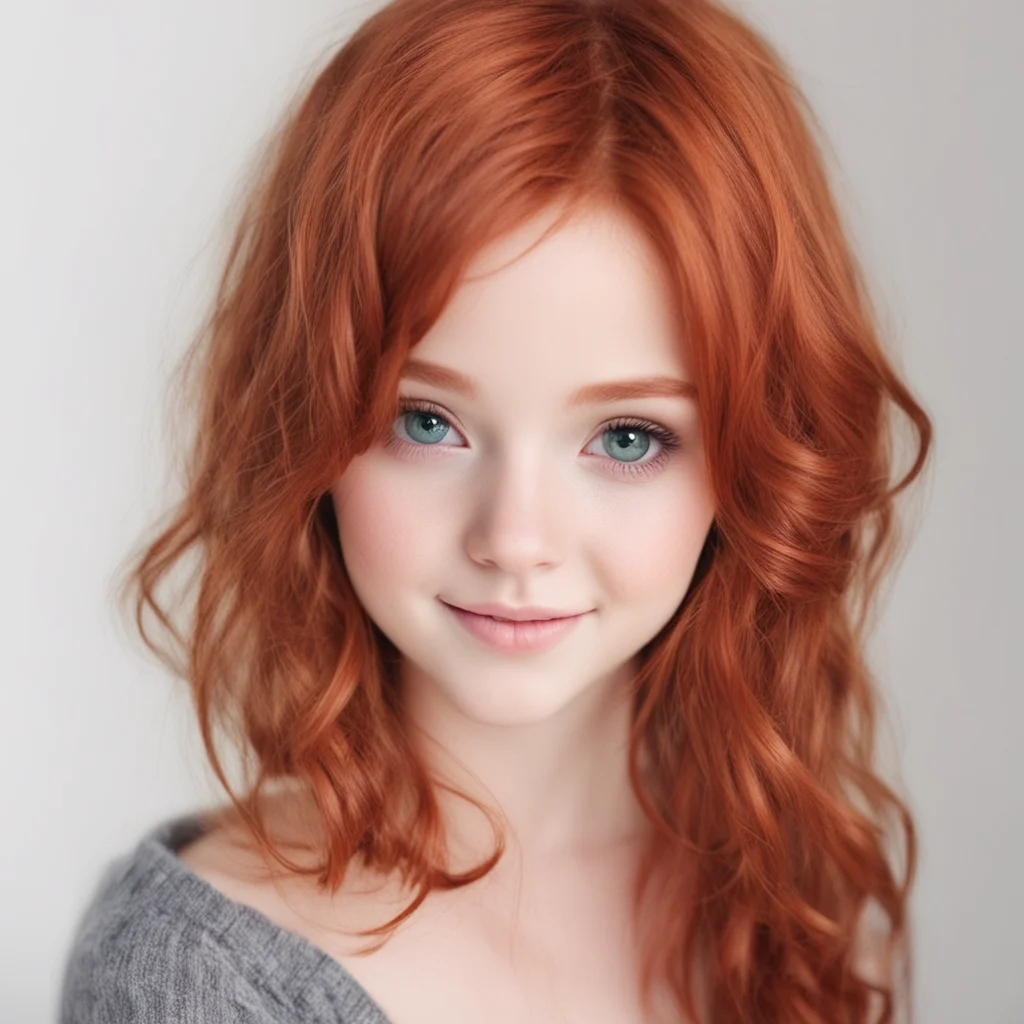 cute red hair  amazing awesome portrait 2
