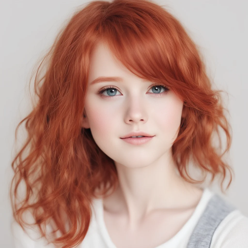 aicute red hair  good looking trending fantastic 1