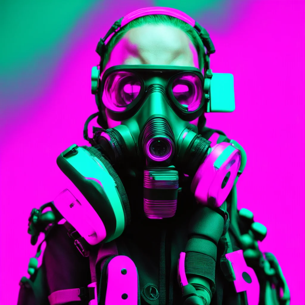 aicyberpunk%2C gas mask%2C neon blue and pink amazing awesome portrait 2