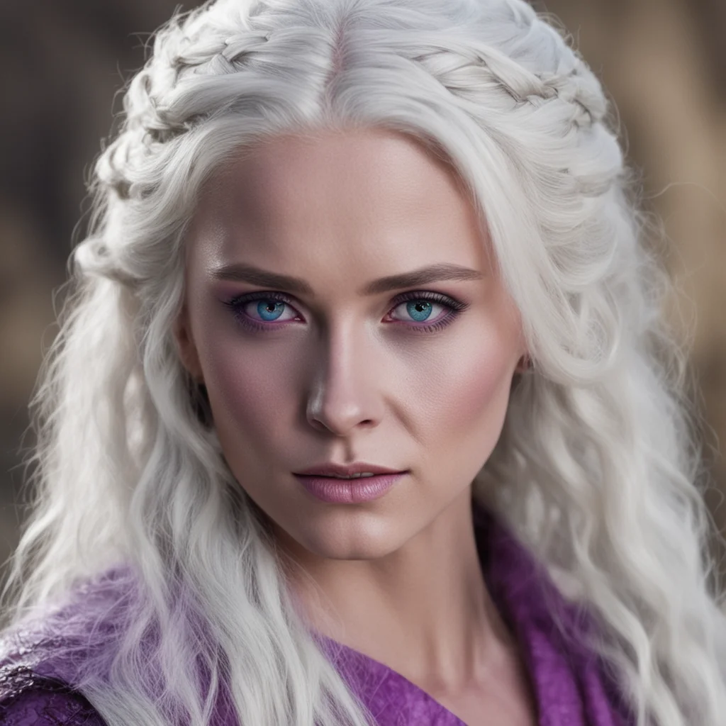 daenerys targaryen purple eyes