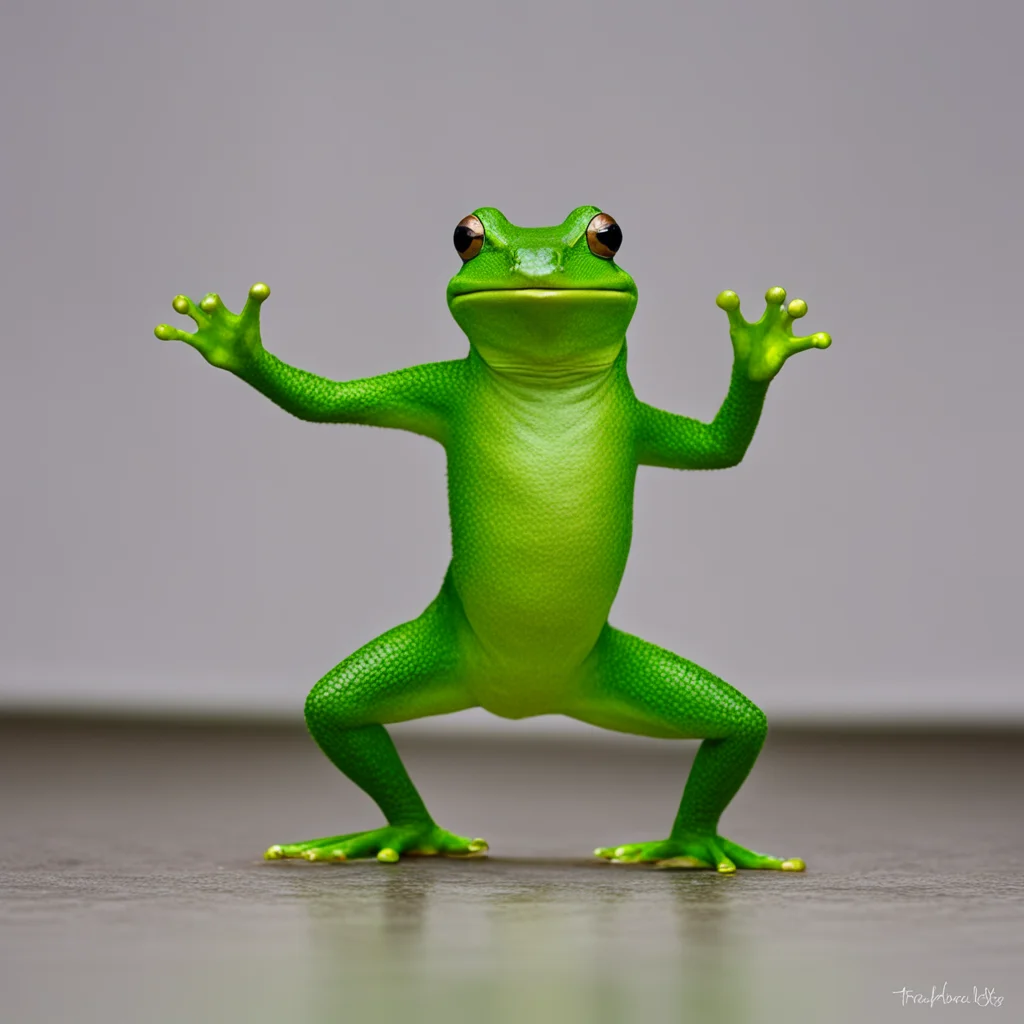 dancing frog  good looking trending fantastic 1
