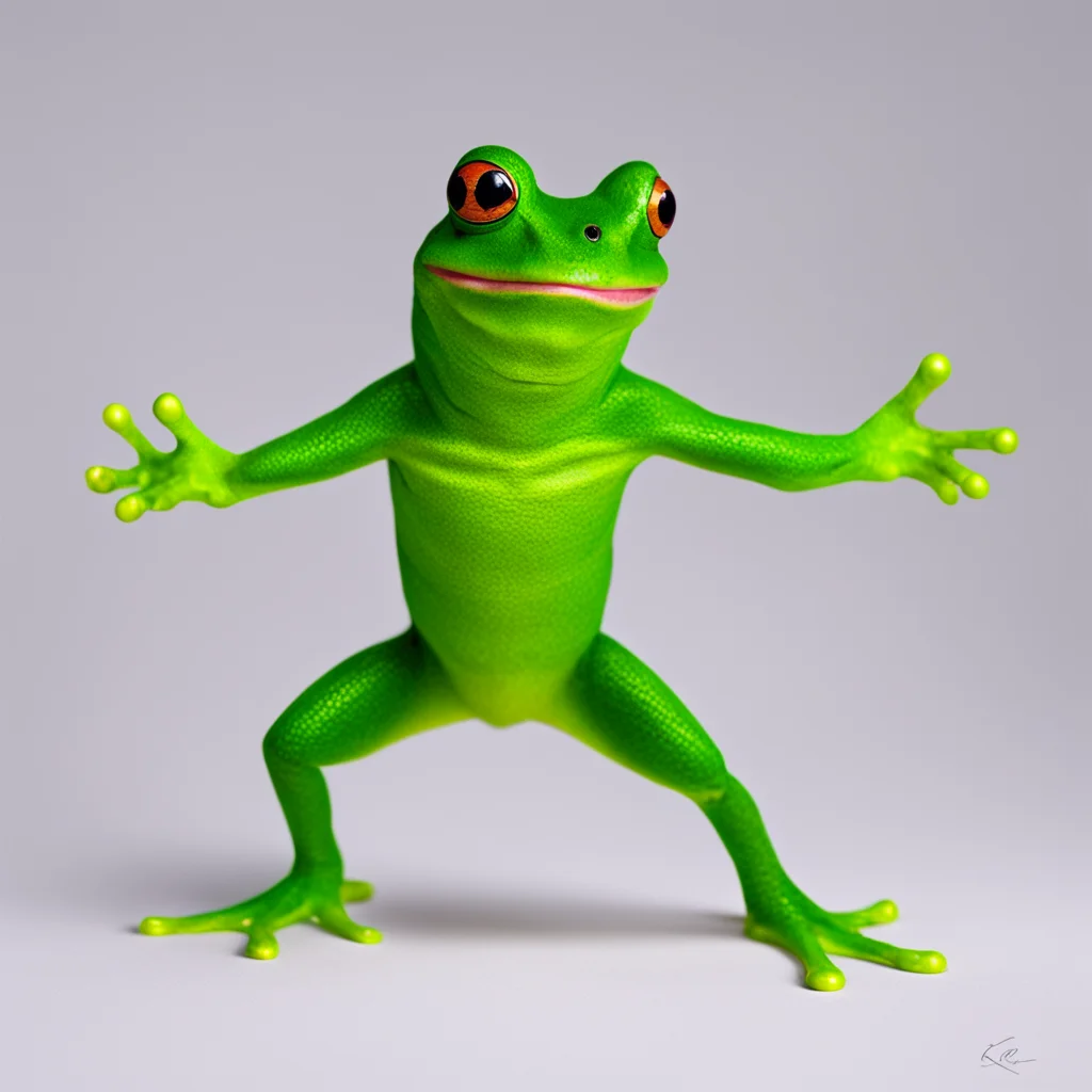 aidancing frog 
