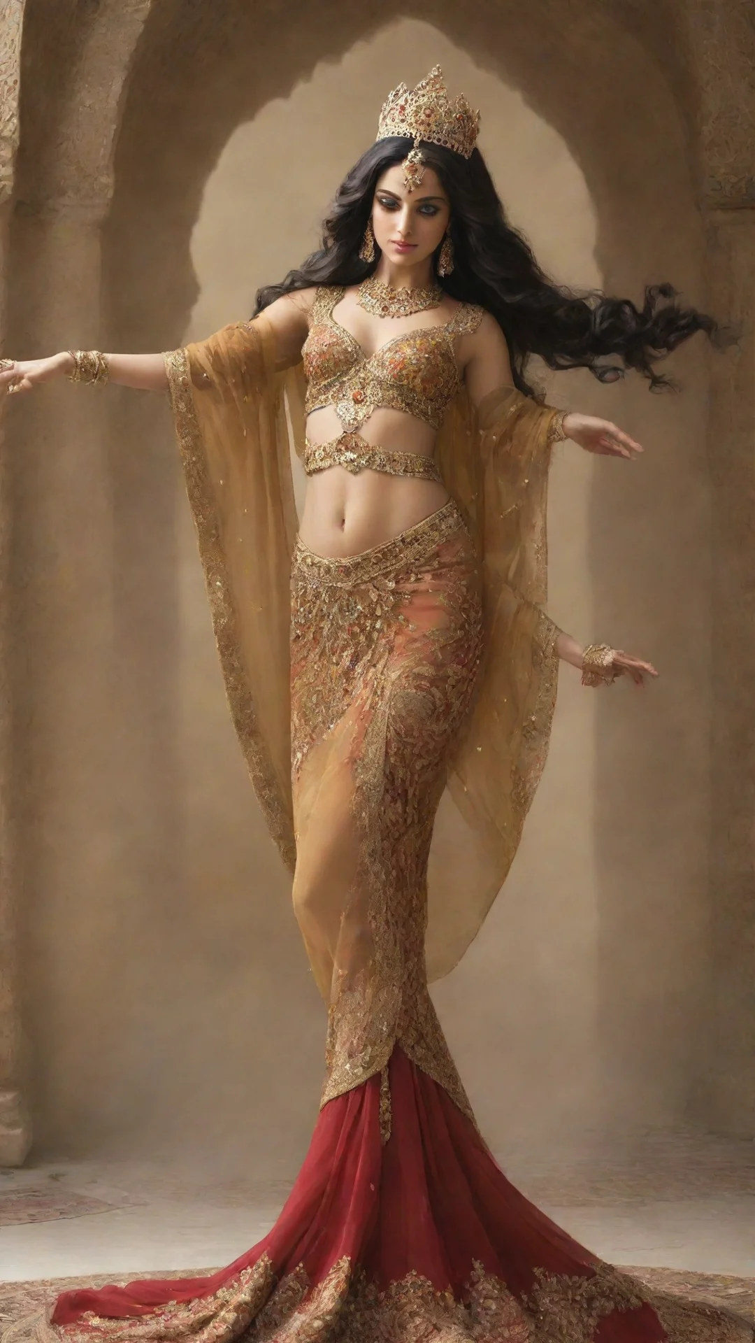 dancing persian queen tall
