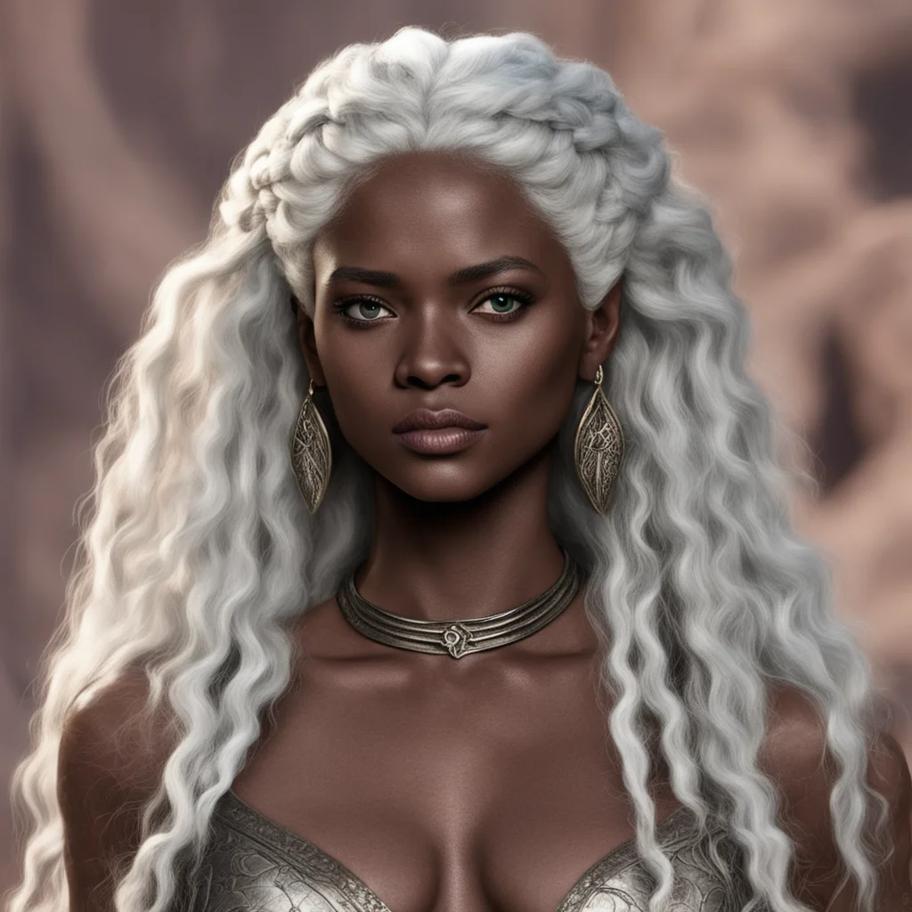 dark skinned daenerys targaryen amazing awesome portrait 2