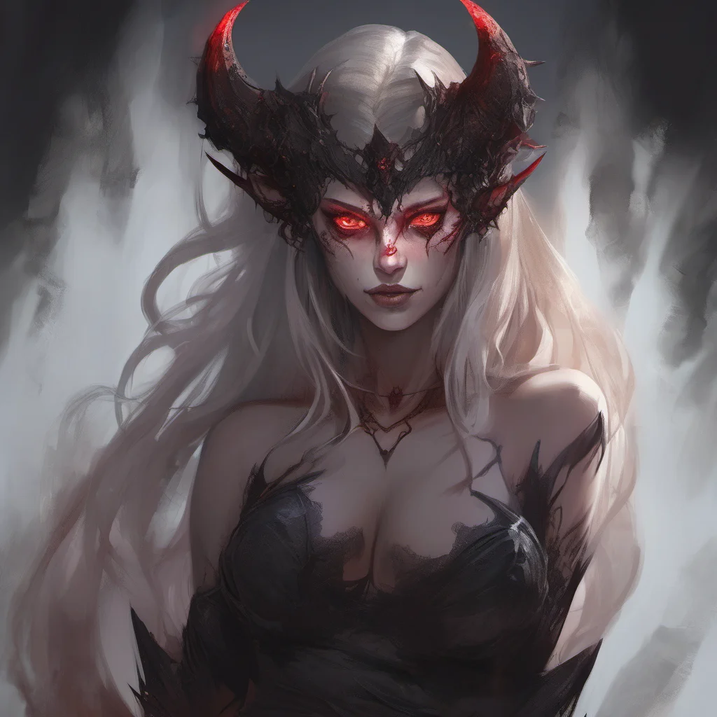 demon girl seductive portrait  epic stunning character  good looking trending fantastic 1
