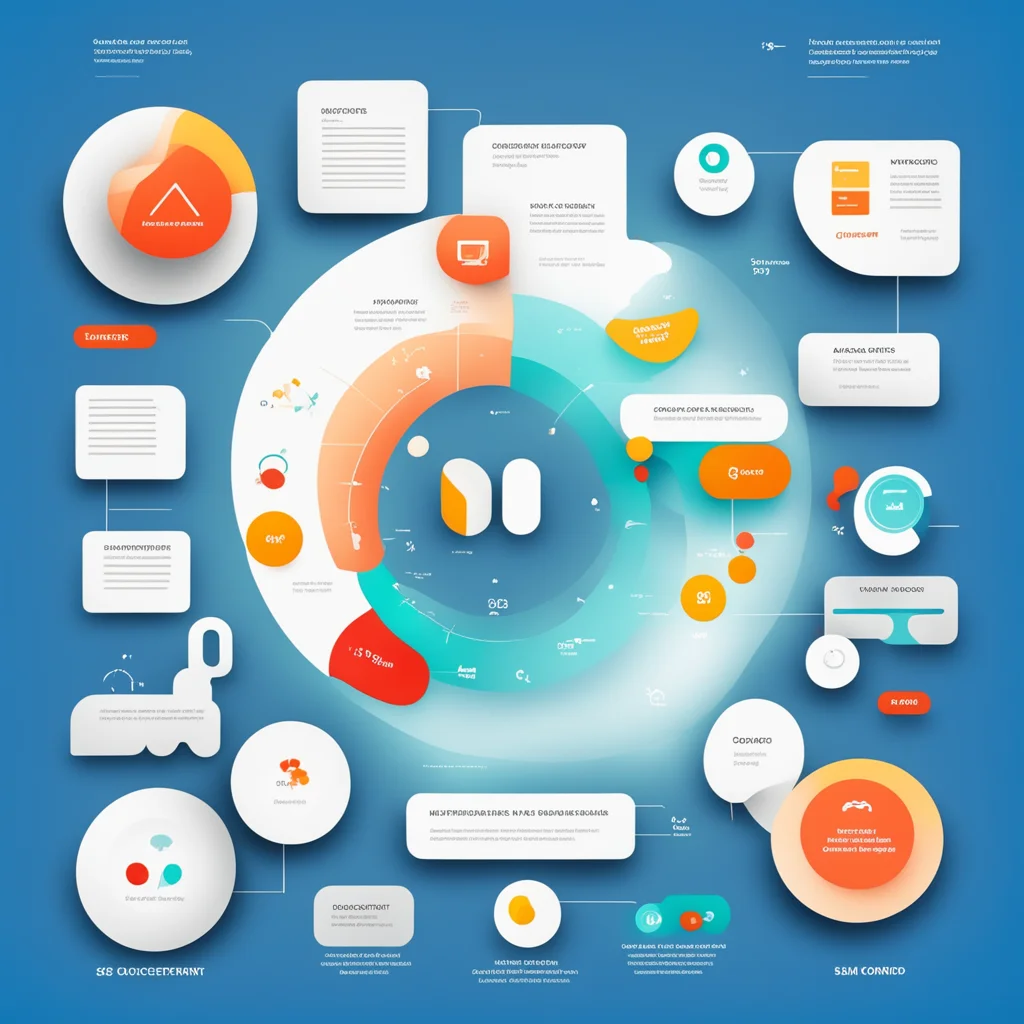 aidesign an infographic illustrating the key elements of a successful seo strategy%2C emphasizing keywords%2C quality content%2C and backlinks confident engaging wow artstation art 3