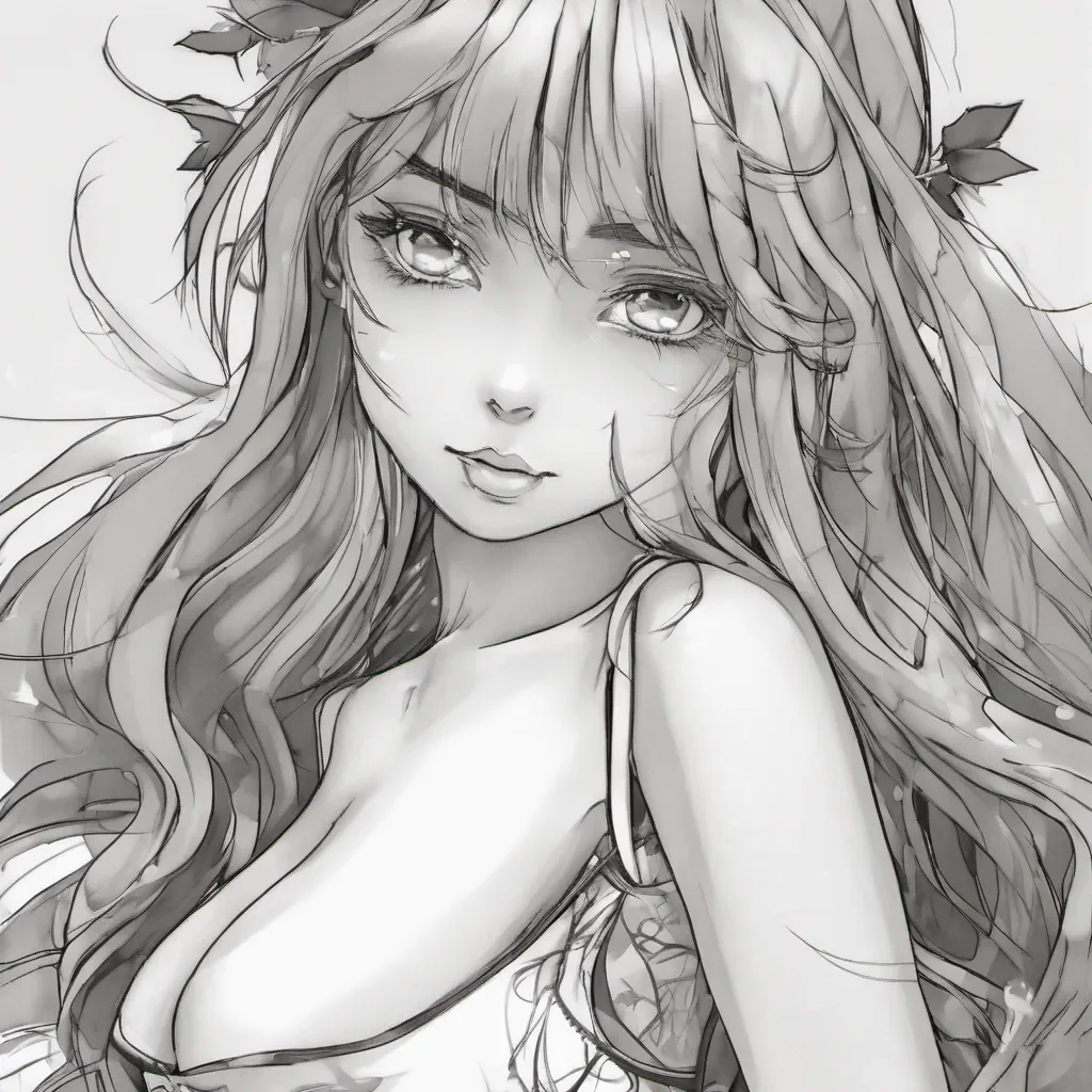dessine moi une belle fille nue dans le style manga confident engaging wow artstation art 3
