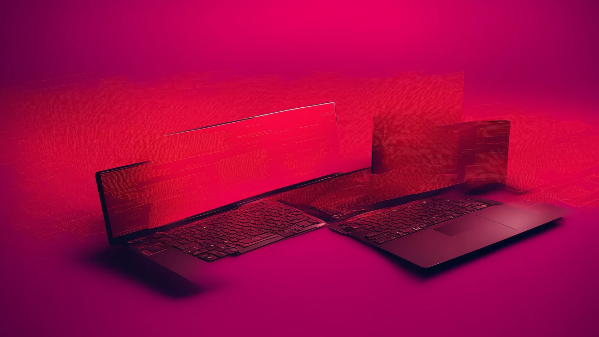 aidifferent computer science themed pictures with a red gradient%2C that i can use in my eportfolio. confident engaging wow artstation art 3 wide