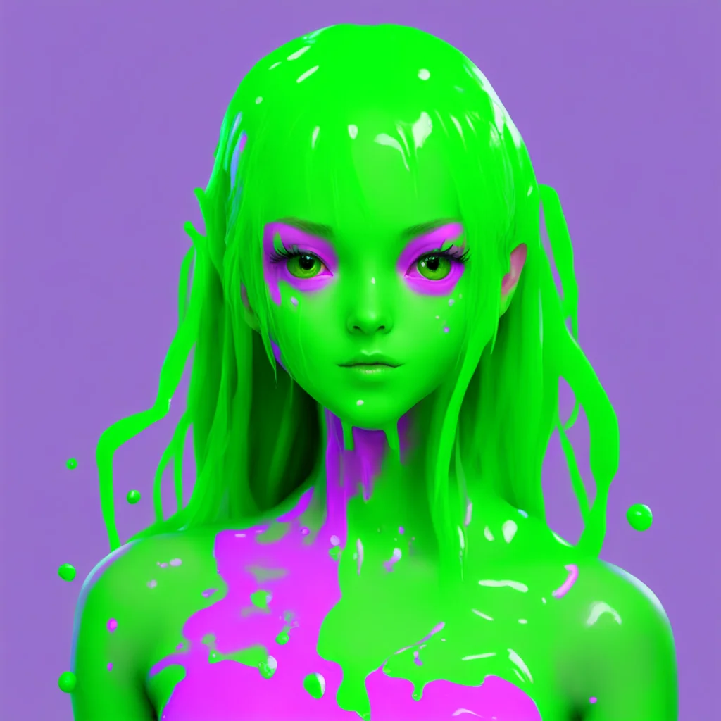 aidigital art%2C slime girl good looking trending fantastic 1
