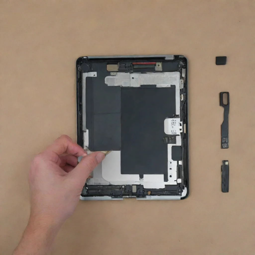 disassembly ipad second generation fully disassembled